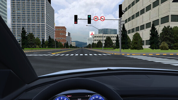 Скриншот из VR Driver School