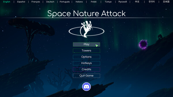 Скриншот из Space Nature Attack Tower Defense