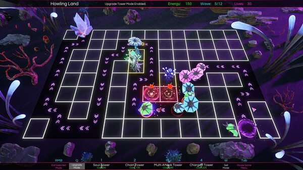 Скриншот из Space Nature Attack Tower Defense