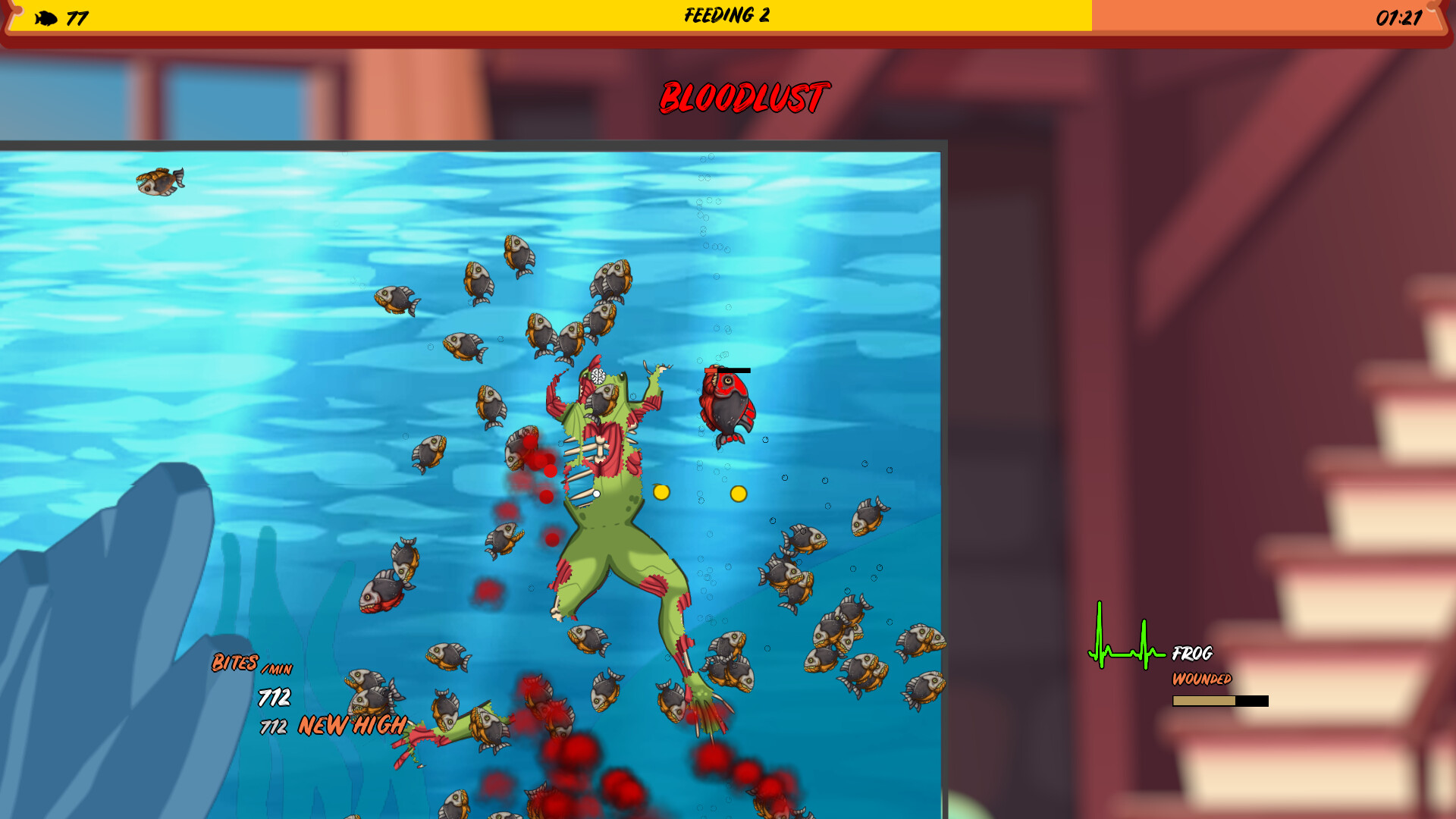 Piranha Feeding screenshot 1