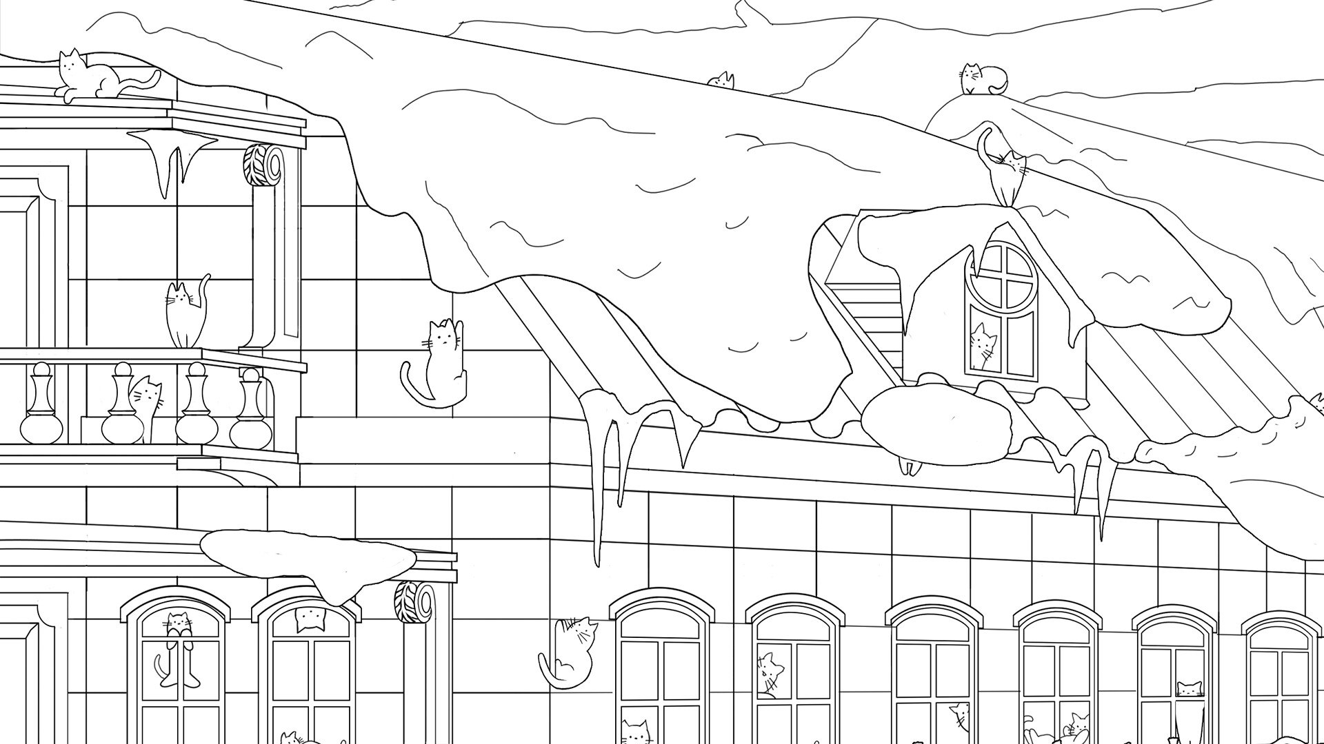 Hidden Winter Cats screenshot screenshot 1