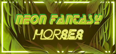 neon fantasy: horses vertical card thumbnail