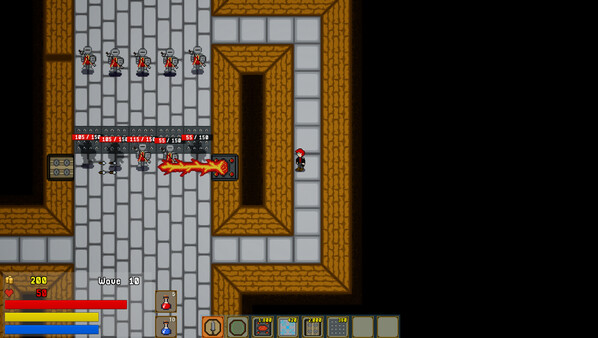 Скриншот из Pixel Defender