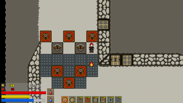 Скриншот из Pixel Defender
