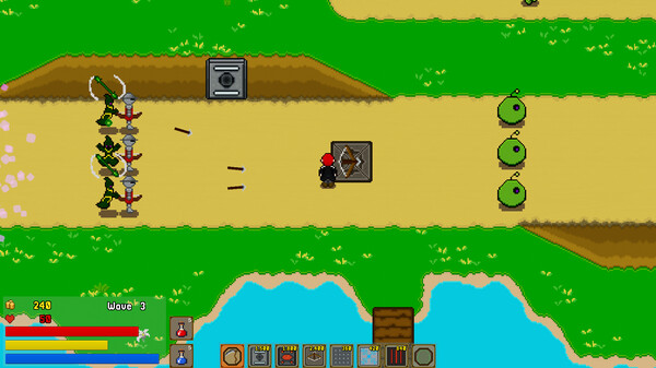 Скриншот из Pixel Defender