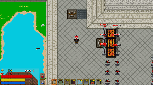 Скриншот из Pixel Defender