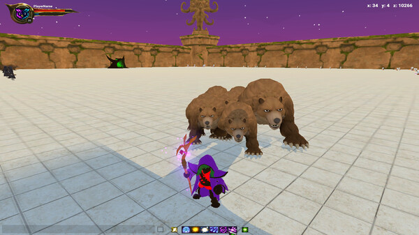 Скриншот из Wizard War Online