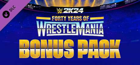 WWE 2K24 40 years of WrestleMania Pack banner image