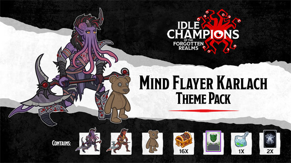 Idle Champions - Mind Flayer Karlach Theme Pack