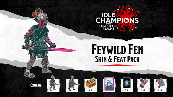 Idle Champions - Feywild Fen Skin & Feat Pack