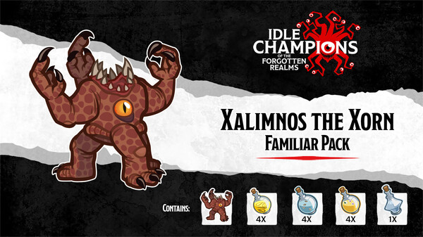Idle Champions - Xalimnos the Xorn Familiar Pack