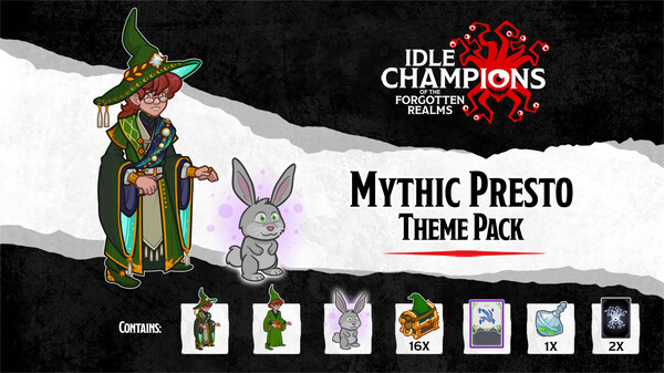Idle Champions - Mythic Presto Theme Pack