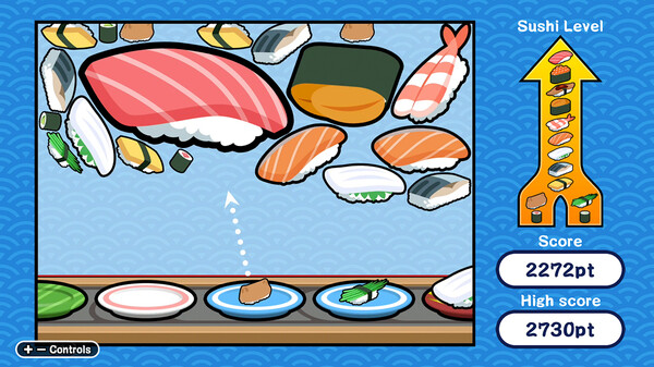 Sushi Shot game for Linux 1
