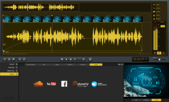 скриншот MAGIX Audio & Music Lab 2014 Premium 1