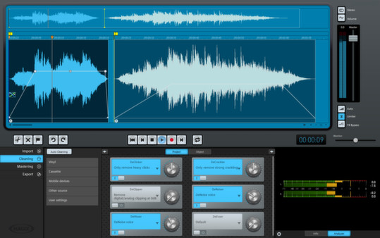 скриншот MAGIX Audio Cleaning Lab 2014 0
