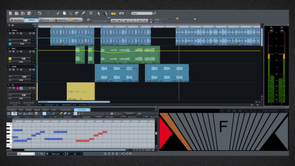 скриншот MAGIX Samplitude Music Studio 2014 0