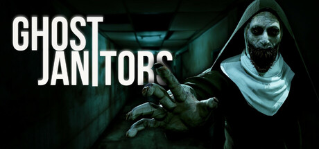 Steam header art for Ghost Janitors