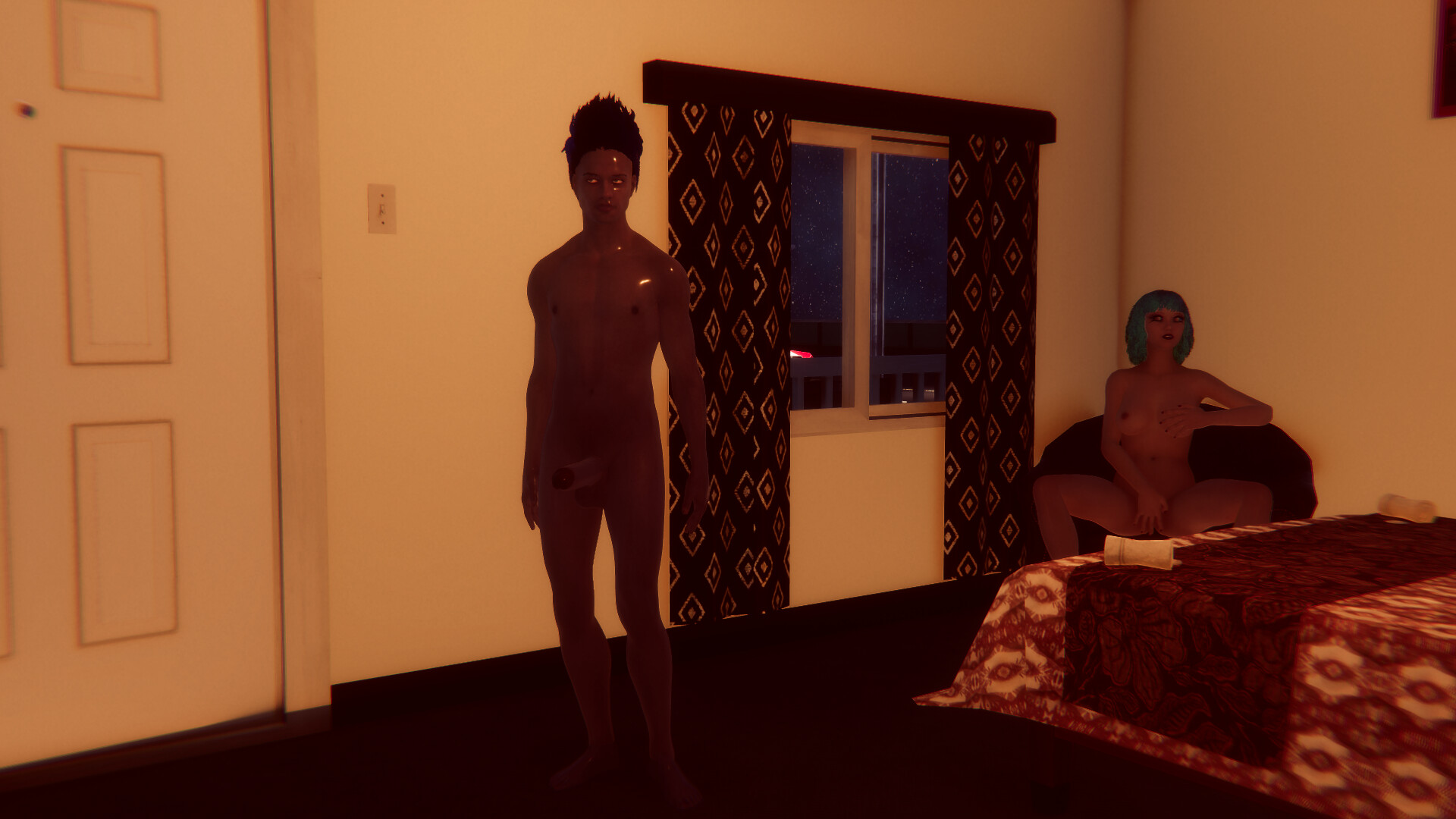 Cyberpunk men for Sex motel screenshot screenshot 13