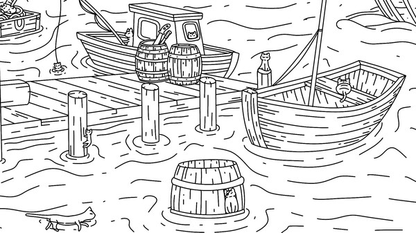 Скриншот из 100 Pirate Cats