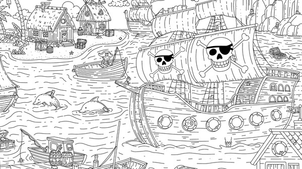 Скриншот из 100 Pirate Cats