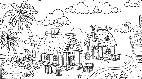 Скриншот из 100 Pirate Cats