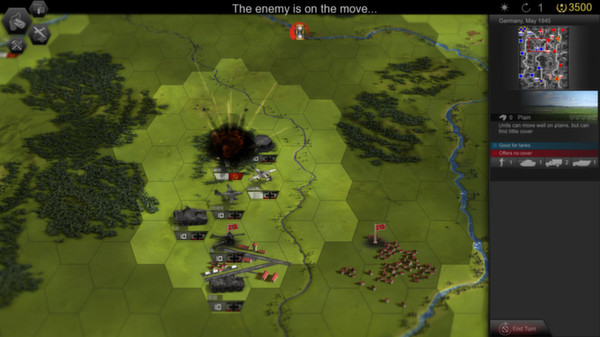 скриншот Panzer Tactics HD 2