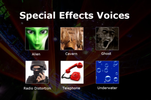 скриншот MorphVOX - Special Effects Voices 0