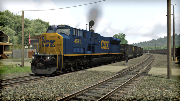 скриншот Train Simulator: CSX SD80MAC Loco Add-On 0