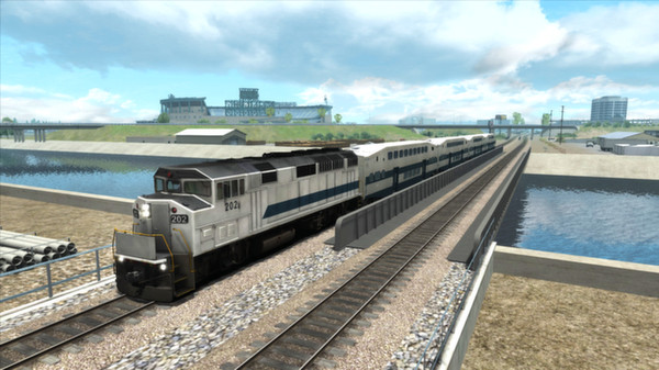 Train Simulator: Los Angeles Commuter Rail F59PH Loco Add-On for steam