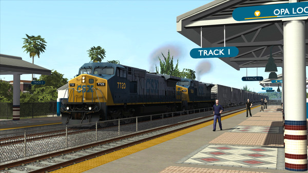 скриншот Train Simulator: Miami - West Palm Beach Route Add-On 0