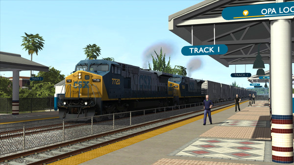 Train Simulator: Miami - West Palm Beach Route Add-On for steam Train Simulator: Miami - West Palm Beach Route Add-On for steam
