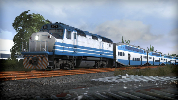 скриншот Train Simulator: Miami Commuter Rail F40PHL-2 Loco Add-On 4
