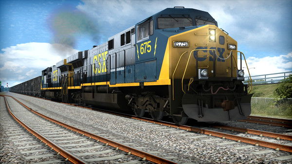 скриншот Train Simulator: CSX AC6000CW Loco Add-On 5