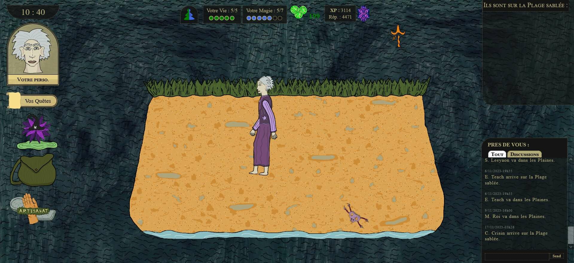 Erentis, l'académie de magie screenshot 1