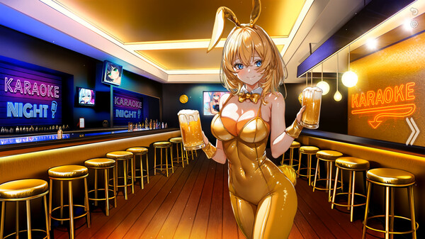 Скриншот из Bunny-girl with Golden tummy