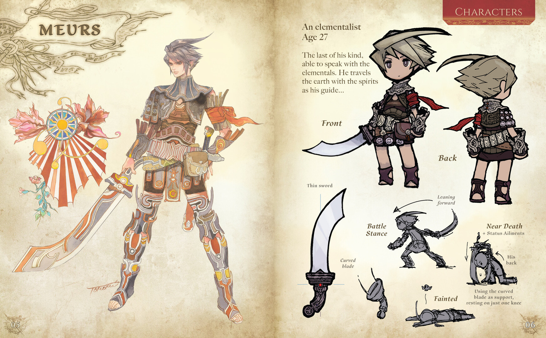 The Legend of Legacy HD Remastered - Mini Art Book PC gameplay screenshot 3 of 3