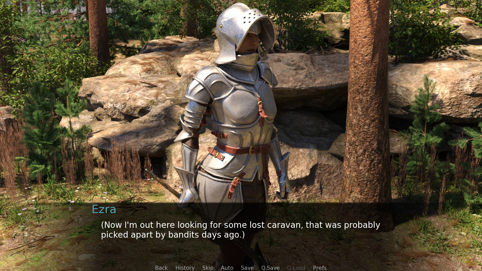 One Barbarian Futa Tribe Chapter 1: Violet screenshot 1