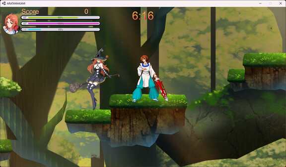 Скриншот из ARATAMAKAMI