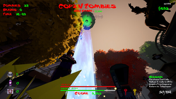 Скриншот из Copz N Zombies