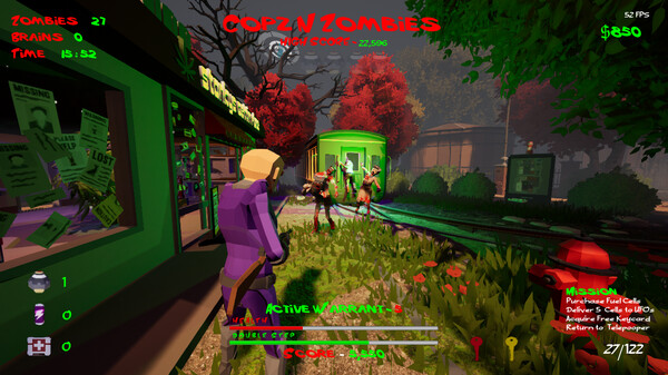 Copz N Zombiesfor windows and Linux 1