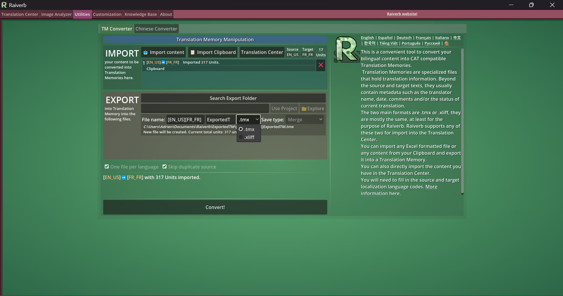 Raiverb screenshot screenshot 5