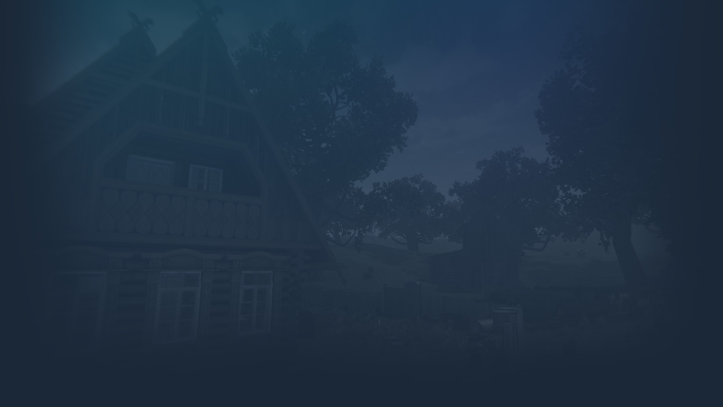 Russian Hut Simulator background