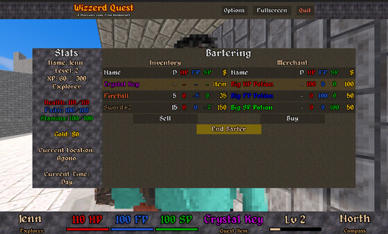 Wizzerd Quest game for windows Pc 1