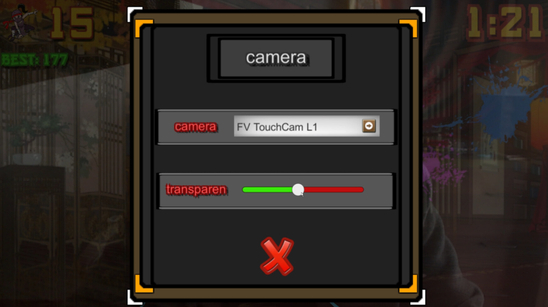 Fruit Slice by Motion Capture #2