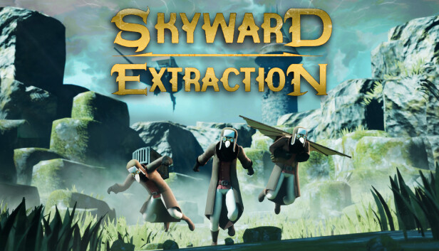 Imagen de la cápsula de "Skyward Extraction" que utilizó RoboStreamer para las transmisiones en Steam