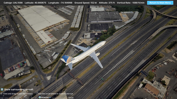 Скриншот из FlightTracker3D