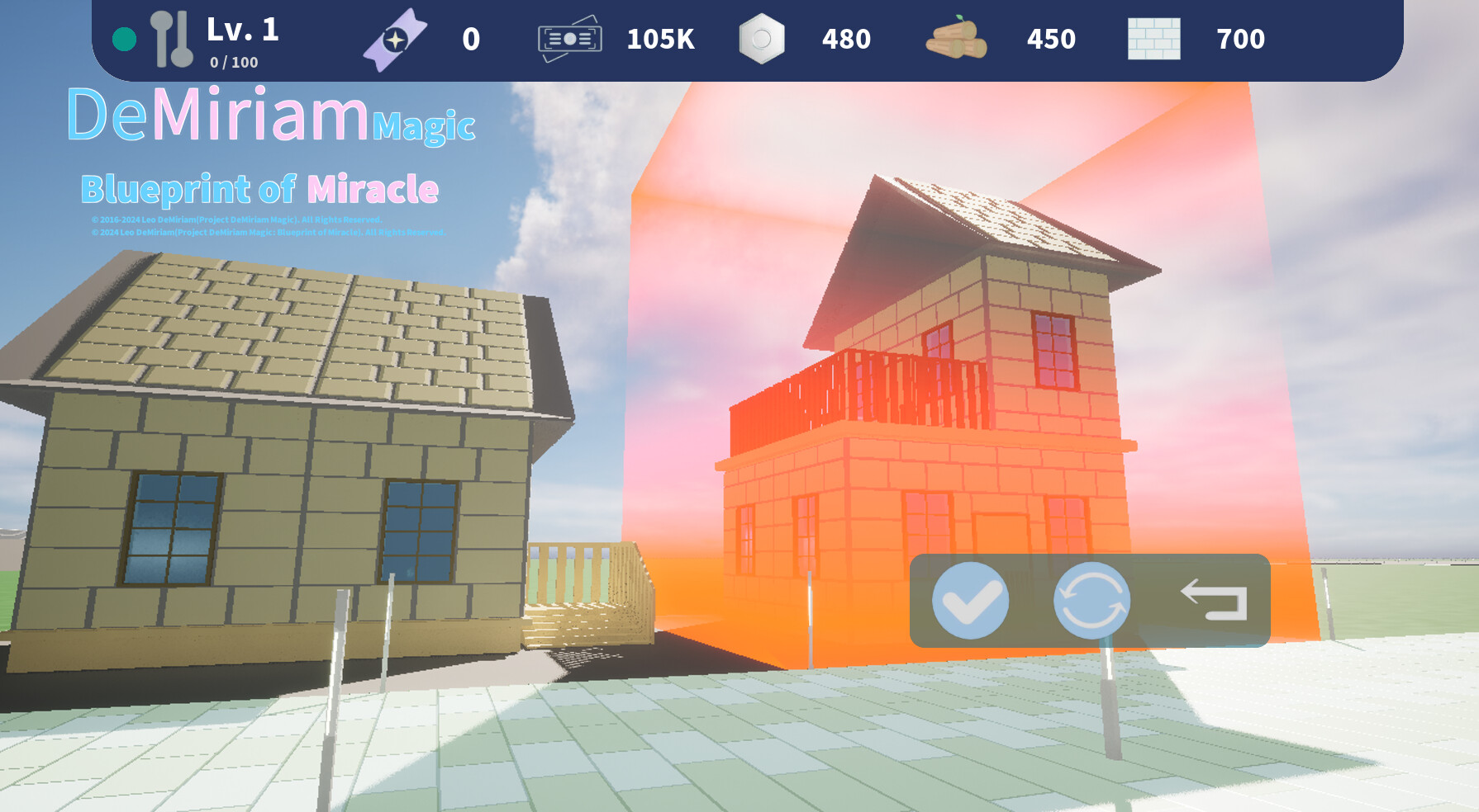 DeMiriam Magic: Blueprint of Miracle #15