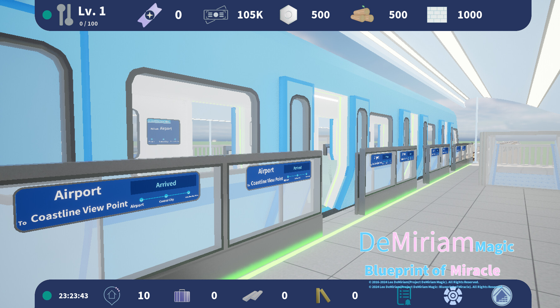 DeMiriam Magic: Blueprint of Miracle #0