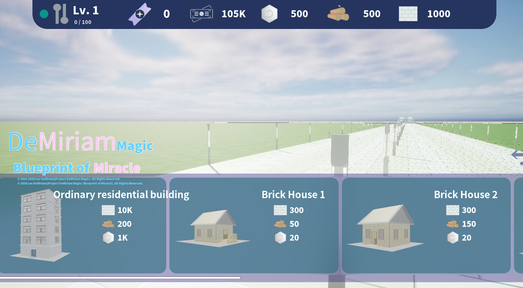 DeMiriam Magic: Blueprint of Miracle #3