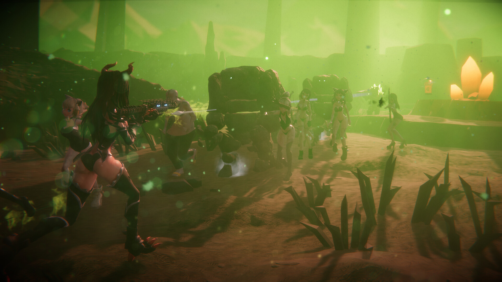 Succubus With Guns - Campaign "WINDING PATH" screenshot screenshot 5